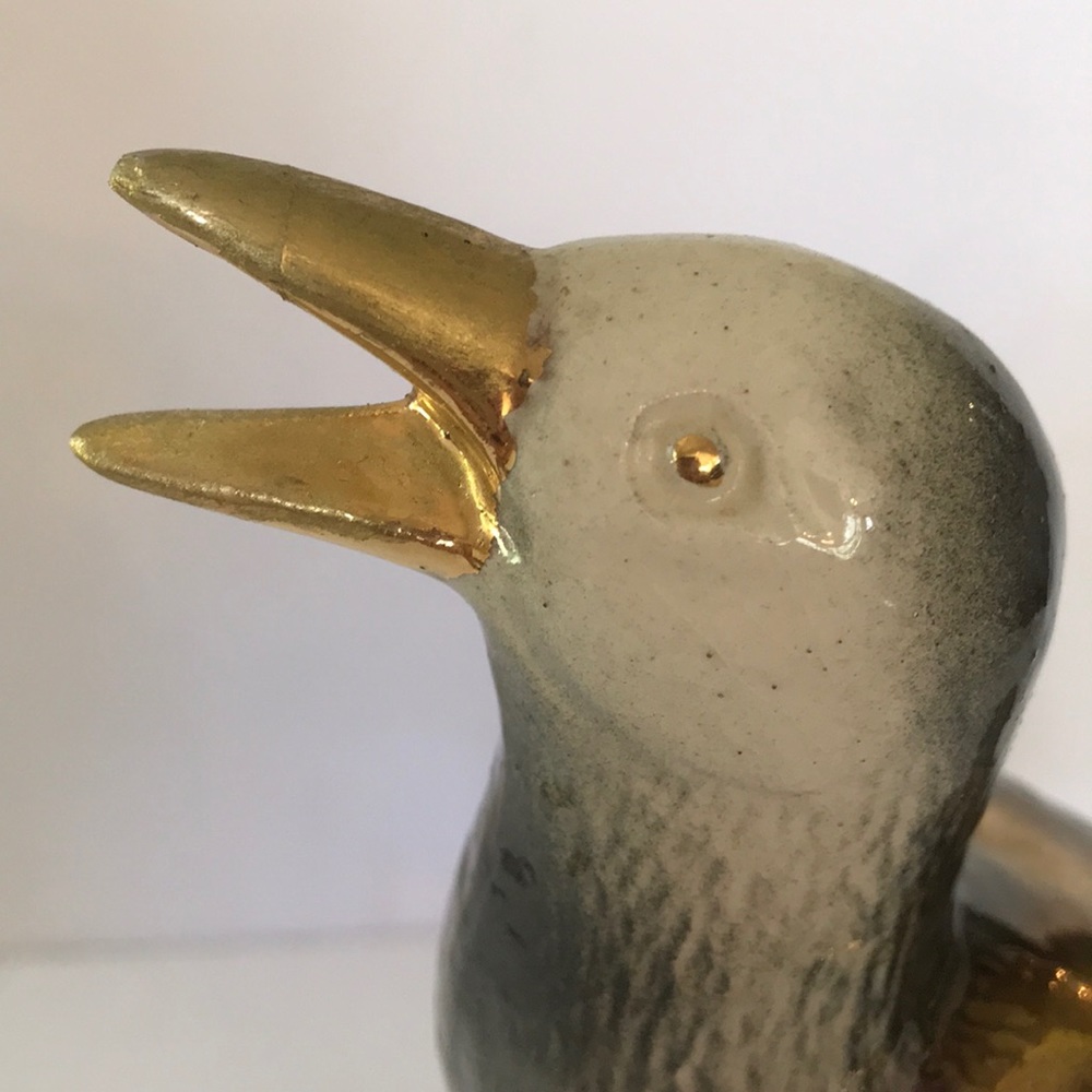 Ceramic Bird Perched on Tree - Picture 8 of 9